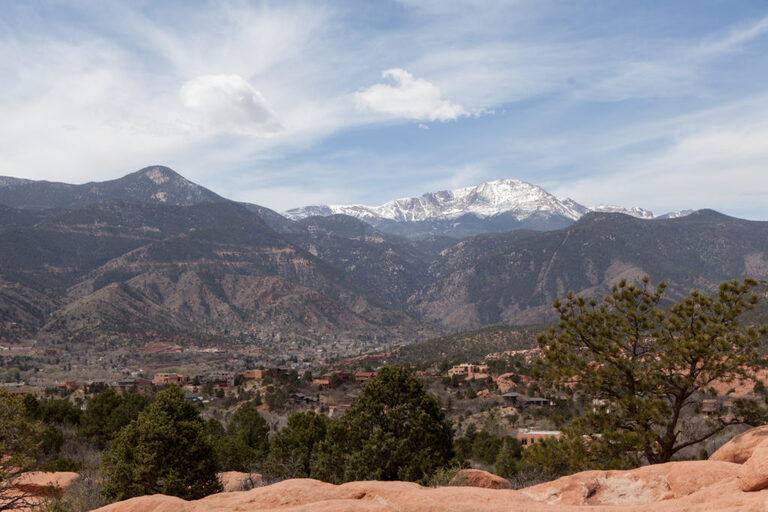 Garden of the Gods in Colorado Springs, CO