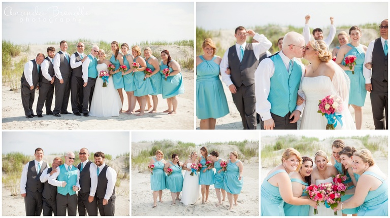 Bill + Monica | Sunset Beach, NC Wedding Photographer Amanda Brendle Photography