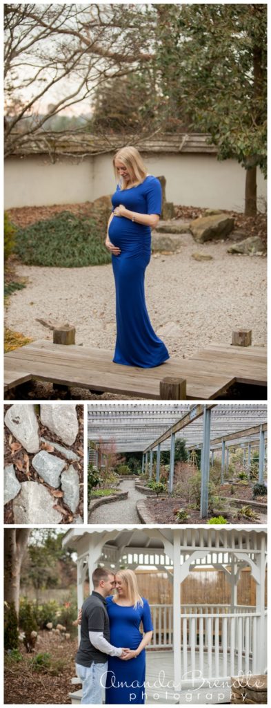 Matt + Lori | Raleigh, NC Maternity Photographer Amanda Brendle Photography at J.C. Raulston Arboretum