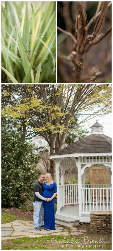 Matt + Lori | Raleigh, NC Maternity Photographer Amanda Brendle Photography at J.C. Raulston Arboretum